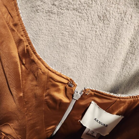 Ankvas gray plaid playful dress size 2 - Picture 6 of 6